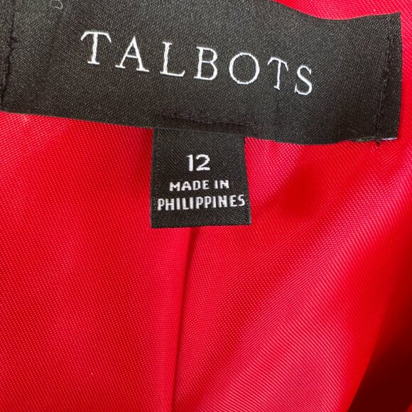 Talbots Red Blazer - Picture 3 of 4